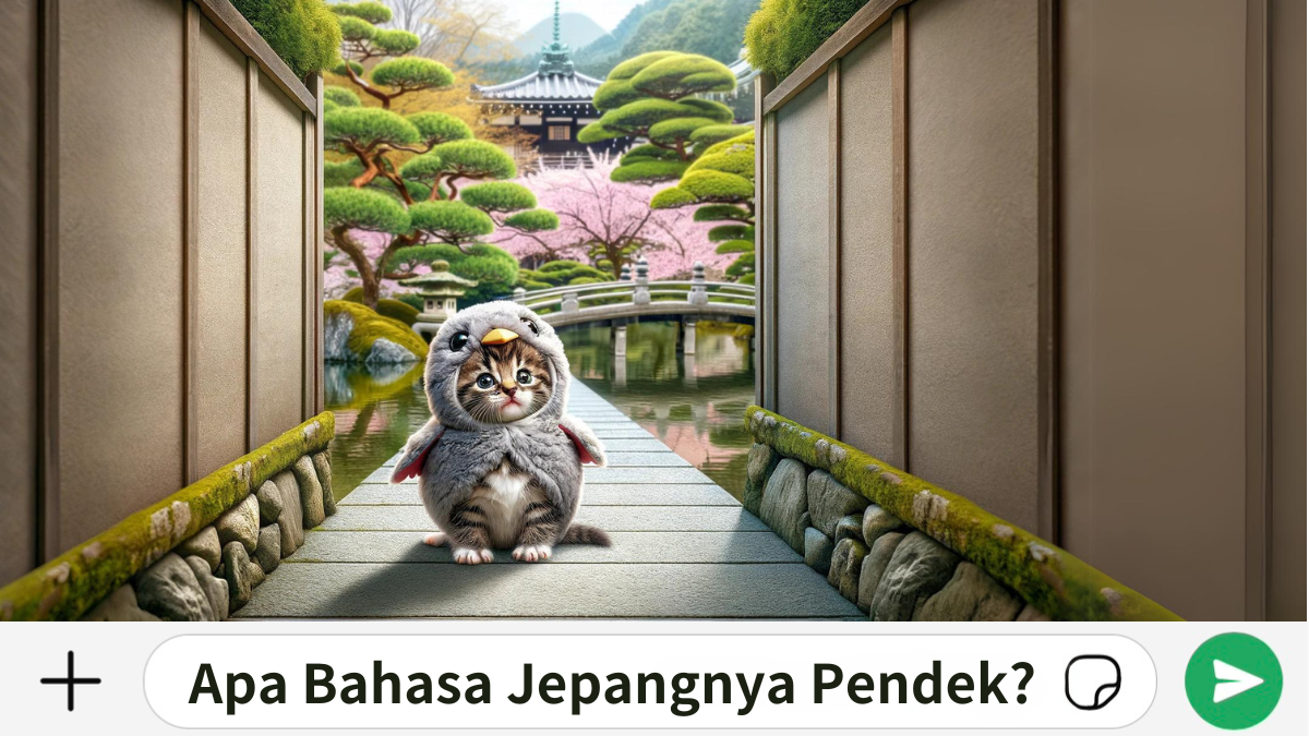 Apa Bahasa Jepangnya Pendek