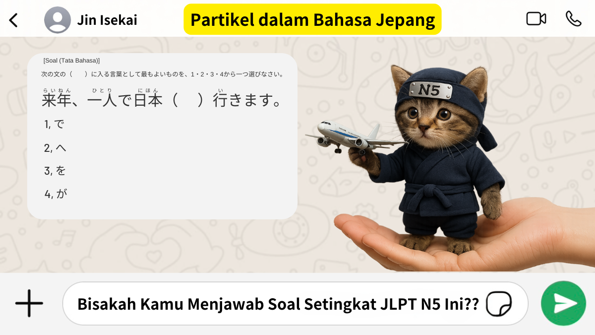 Partikel dalam Bahasa Jepang
